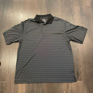 Walter Hagen Golf Polo Shirt, Grey, Size L